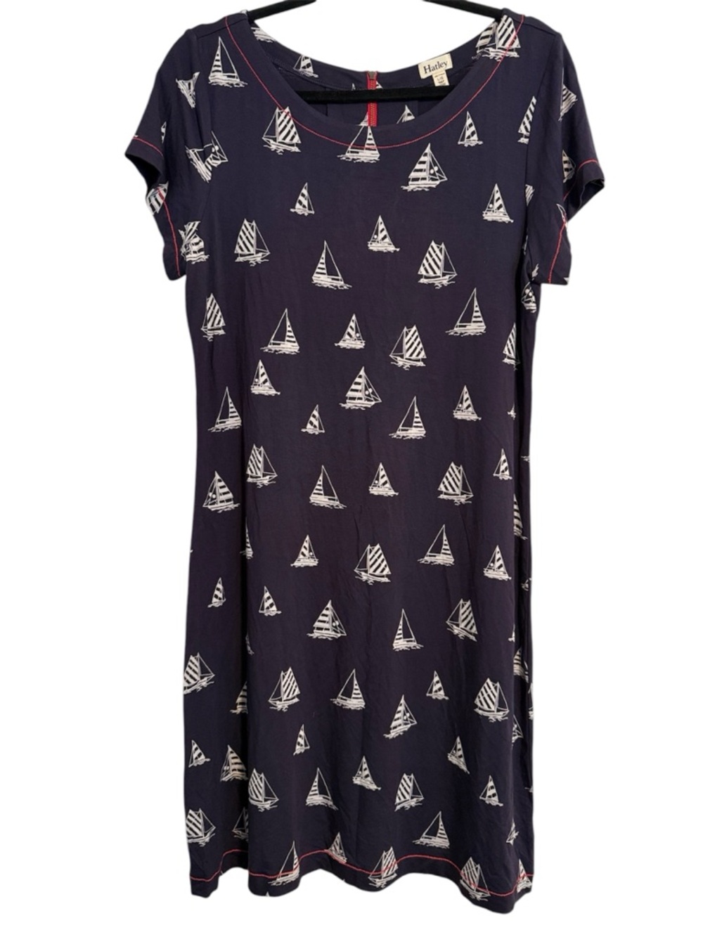 Hatley Nautical Sailboat T-Shirt Dress
